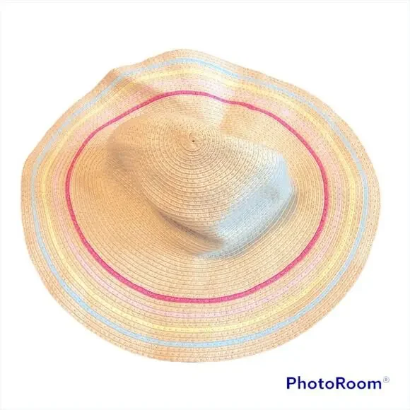 Carter's Accessories Little Girls Straw Sun Hat Carters Swim